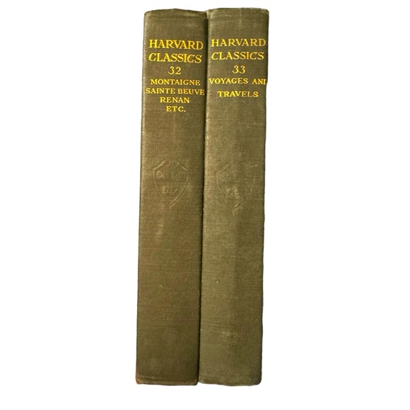 Harvard Other - The Harvard Classics. Dr. Eliot’s Five-Foot Shelf Of Books. Books 32 & 33.